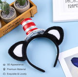 Dr. Seuss inspired hat headband