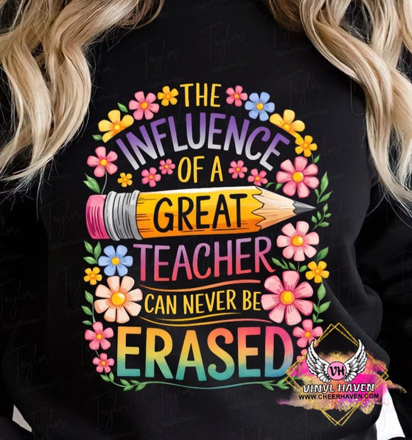 DTF Print * Back to School * The influence of a great teacher