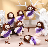 Easter Basket Fillers * 4" Jesus Loves You Plush doll