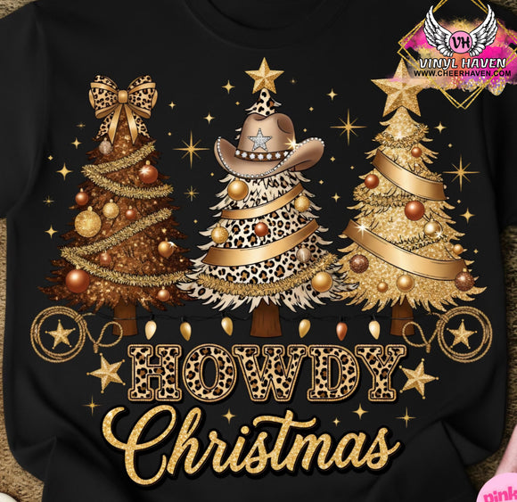 DTF Print * Christmas * Howdy Christmas Trees
