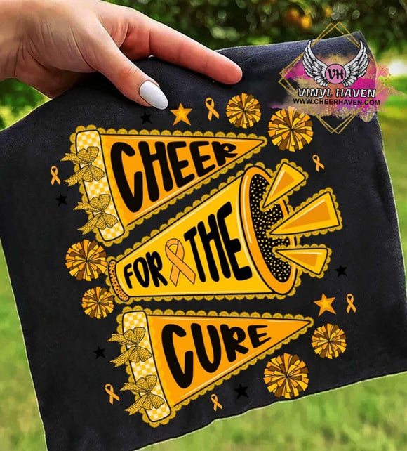 DTF Print * Childhood Cancer Awareness * Xheer for the cure