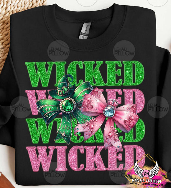 DTF Print * Good Witch Bad Witch Wicked