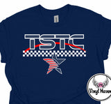 DTF Print * Back to School * Checkered college TSTC