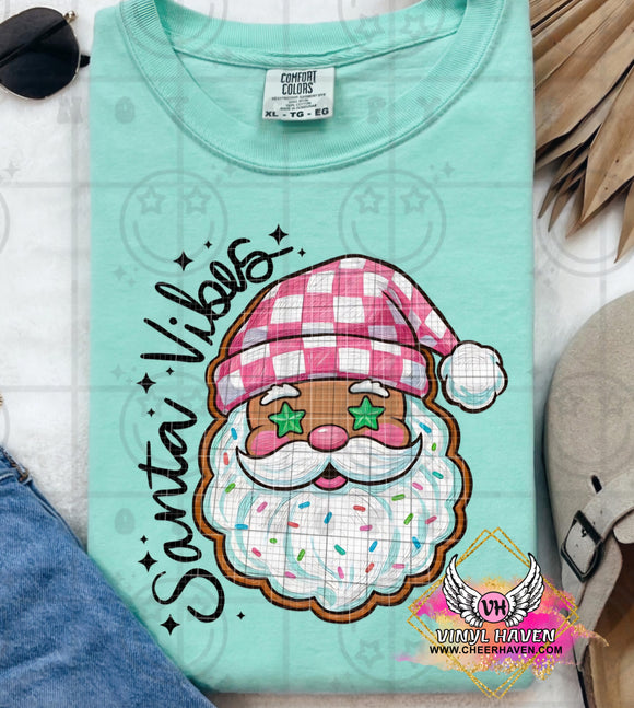 DTF Print * Christmas * Santa Vibes