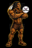 DTF Print * BacK To School * School Pride * STANDING STRONG MASCOT (HIGH SCHOOLS)