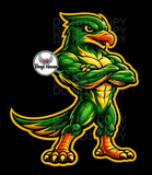 DTF Print * BacK To School * School Pride * STANDING STRONG MASCOT (HIGH SCHOOLS)