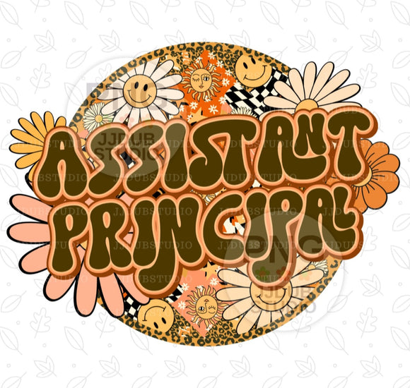 DTF Print * Back to School * Retro Assistant Principal