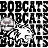 DTF Print * BacK To School * School Pride * STACKABLE OUTLINE MASCOT (HIGH SCHOOLS)