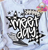 DTF Print * Game day * Faux Sequins Track Mama