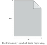 Easter Basket Fillers *  Soft lightweight * Fleece Blanket 60 x 50 Inch * (DIY personalize with DTF or HTV)