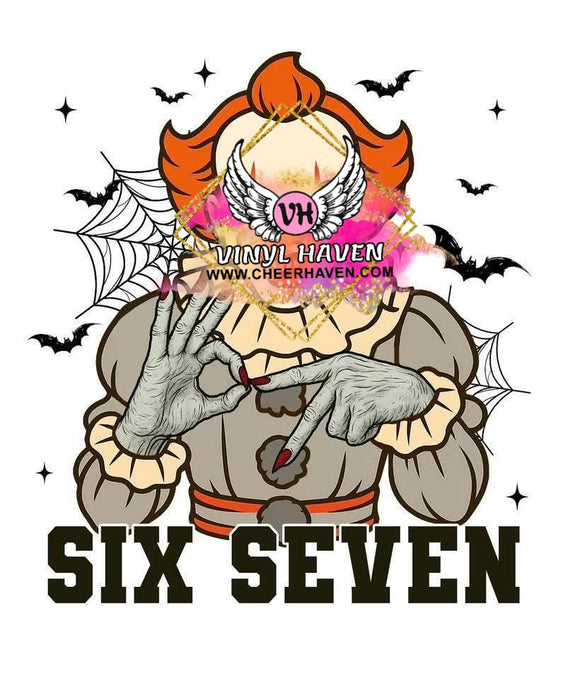 DTF Print * Halloween * CLOWN 67