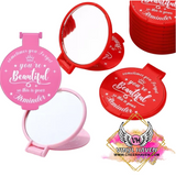 Valentine's * Inspirational Compact Mirror