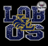 DTF Print * BacK To School * School Pride * FAUX SEQUIN EMBROIDERY MASCOT (HIGH SCHOOLS)