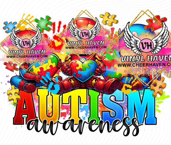 DTF Print * Autism awareness * Heros