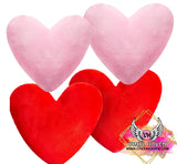 Valentines * 5.5" plush heart * SOLD BLANK