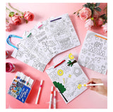 Mother's Day * Mother's Day Coloring Gift Bags 9 x 7.5 x 3.5