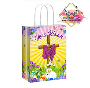 Easter Accessories * He is Risen Paper Favor bag