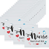 NURSE APPRECIATION * Nurse Survival Kit Bag, Makeup Bags Multi Purpose Cosmetic Pouch 7.87 x 5.91 Inches (Transparent)