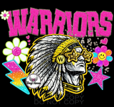 DTF Print * BacK To School * School Pride * PINK & GLITTER GLASSES MASCOT (HIGH SCHOOLS)