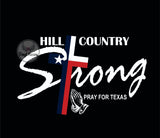 Hill Country Strong Pray for Texas DTF Print