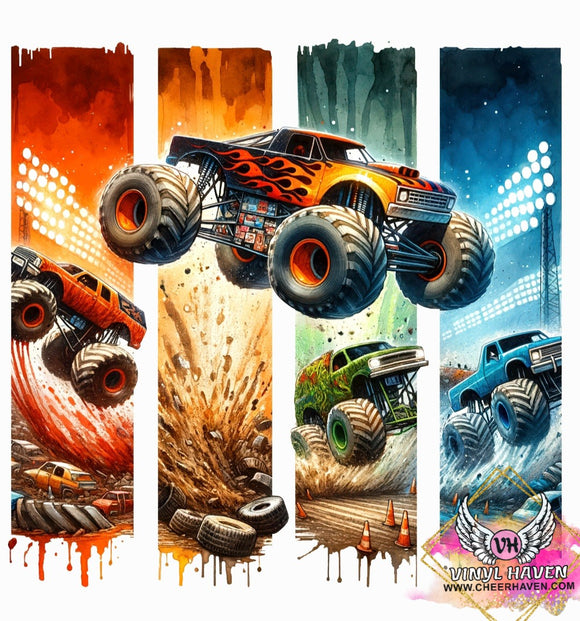 DTF Print * Monster Trucks