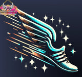 DTF Print * Game day * Faux Sequins Track Mama