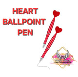 Valentine's Accessories * Heart ballpoint pen