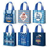 Father's Day gift * Reusable Gift bag * 7.8 x 7.8 x 3.5 * style selected at random