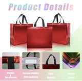 Valentine's Accessories * Glossy Red Reusable Gift Bag