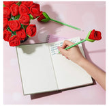 Valentine's Accessories * Rose plush ballpoint pen