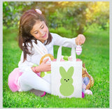Easter Basket Fillers * Inspired bunny Non-Woven reusable tote bag