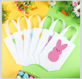 Easter Basket Fillers * Inspired bunny Non-Woven reusable tote bag
