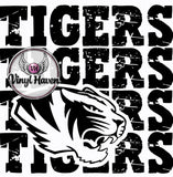 DTF Print * BacK To School * School Pride * STACKABLE OUTLINE MASCOT (HIGH SCHOOLS)