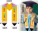 Kindergarten Graduation Stole * Smooth Polyester * 49"