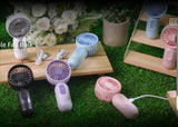 Mini rechargeable USB hand held fan (power box not included)