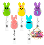 Easter Basket Fillers * Inspired bunny badge reels