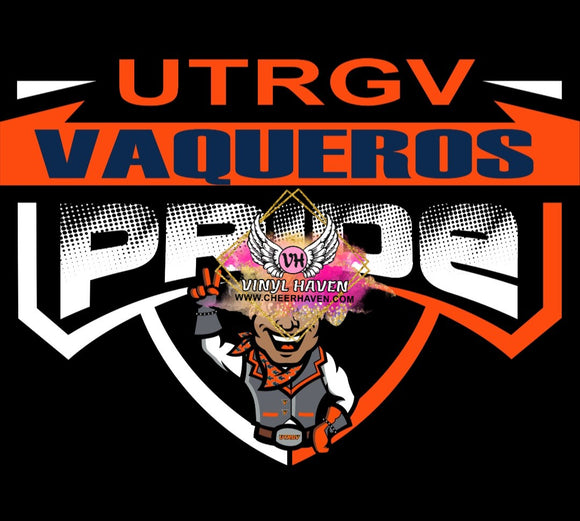DTF Print * Back to School * College VAQUEROS Pride