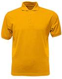PRE-ORDER * NEW * Back to school Polo * 60%Cotyom 40% polyester * YOUTH SIZE * Orange & Gold