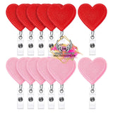 Valentines * Heart Badge retractable reels