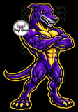 DTF Print * BacK To School * School Pride * STANDING STRONG MASCOT (HIGH SCHOOLS)