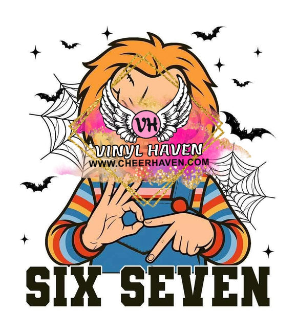 DTF Print * Halloween * Scary Doll 67