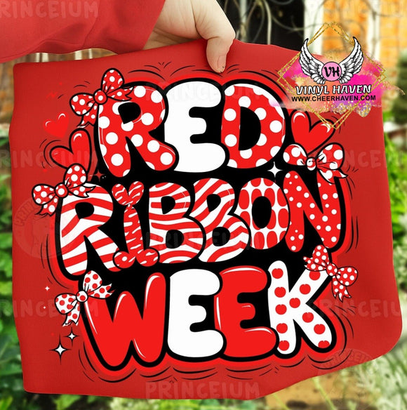 DTF Print * Red Ribbon Week * Red Ribbon Week