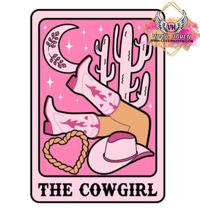 DTF print * Western * The cowgirl card