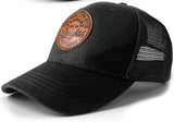 Father's Day gift * PU leather patch * The man the myth the legend  * Awesome like my daughter * Black cap