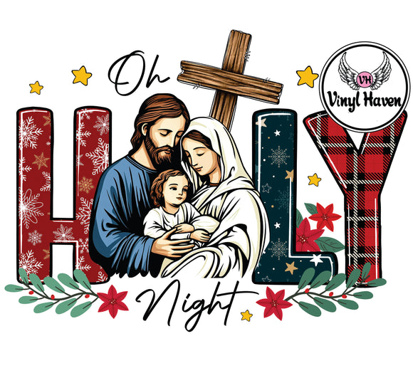 DTF Print * Christmas * Oh Holy Night