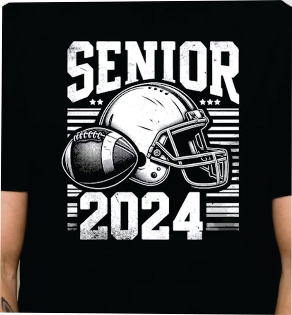 DTF Print * Graduation* Senior football 2024