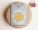 DTF Print * Childhood Cancer Awareness * Hope support care