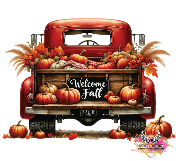 DTF Print * Fall * Welcome Fall Truck