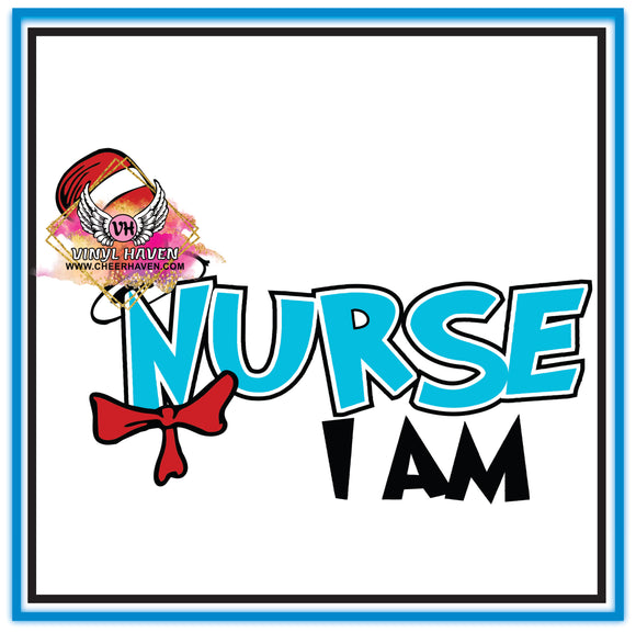 DTF Print * Read Across America * Nurse I am