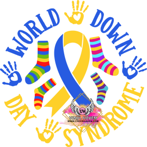 DTF Print * Down Syndrome * World Down Syndrome day Circle